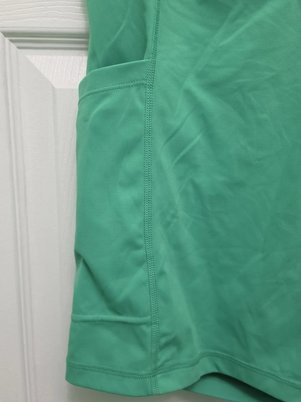 Crane Women’s High-Waist Athletic Shorts - Green